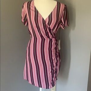 NWT Leith Striped Dress